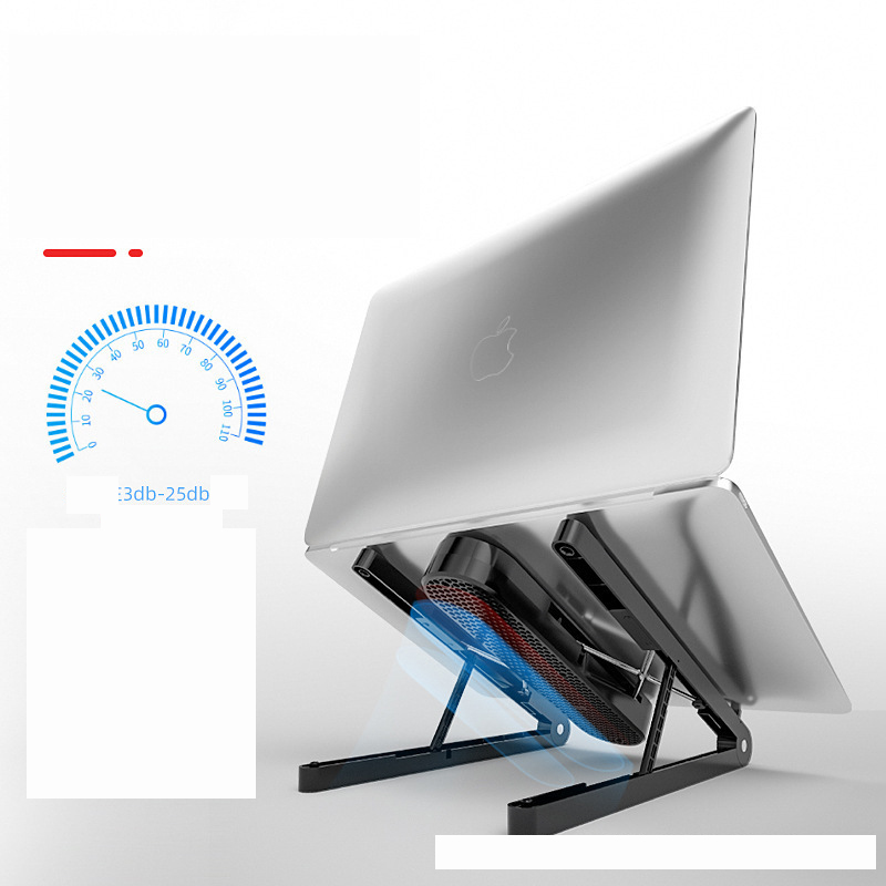Quạt Tản Nhiệt Đứng Di Động Không Gây Tiếng Ồn Có Thể Gập Lại Cho Máy Tính Xách Tay / Notebook | BigBuy360 - bigbuy360.vn