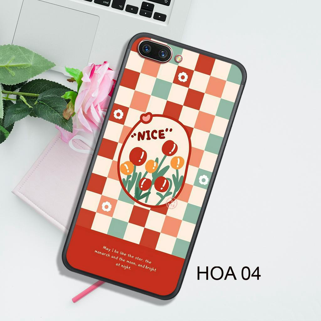 Ốp Lưng  OPPO A1K - A3S - A5 - A8/A31 - A71 - A73 - A83 - A93 4G , In Hình HOA, Màu Sắc Bắt Mắt.