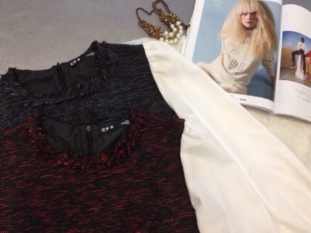 Áo phối sơ mi vnxk + 3% shopee