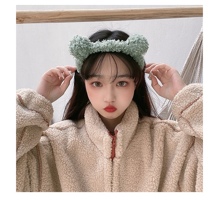 Băng đô hình chú gấu phong cách Hàn Quốc dễ thương thời trang