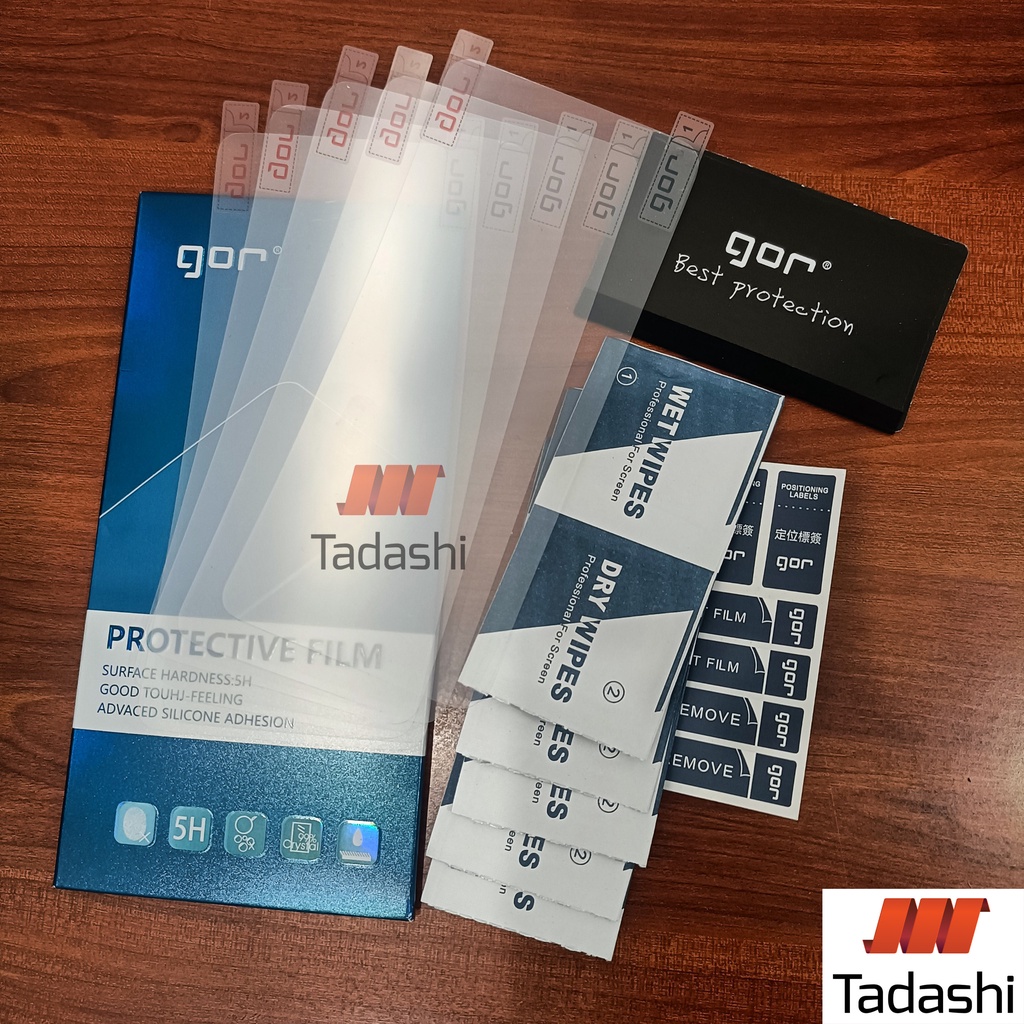 Miếng dán màn hình Gor Samsung S21/ S21 Plus Cảm ứng nhạy, Chống trầy xước, Hạn chế bám vân tay-Chính hãng Gor
