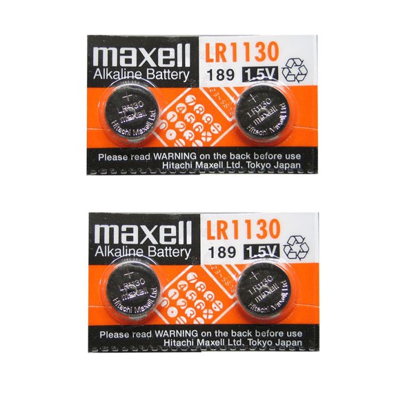 Pin AG10/LR54 maxell alkaline 1.5v - 20 viên