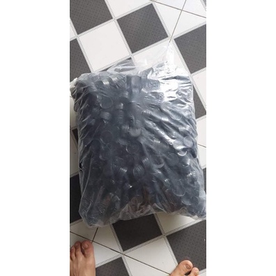 100 nắp chai nhựa nhiều màu