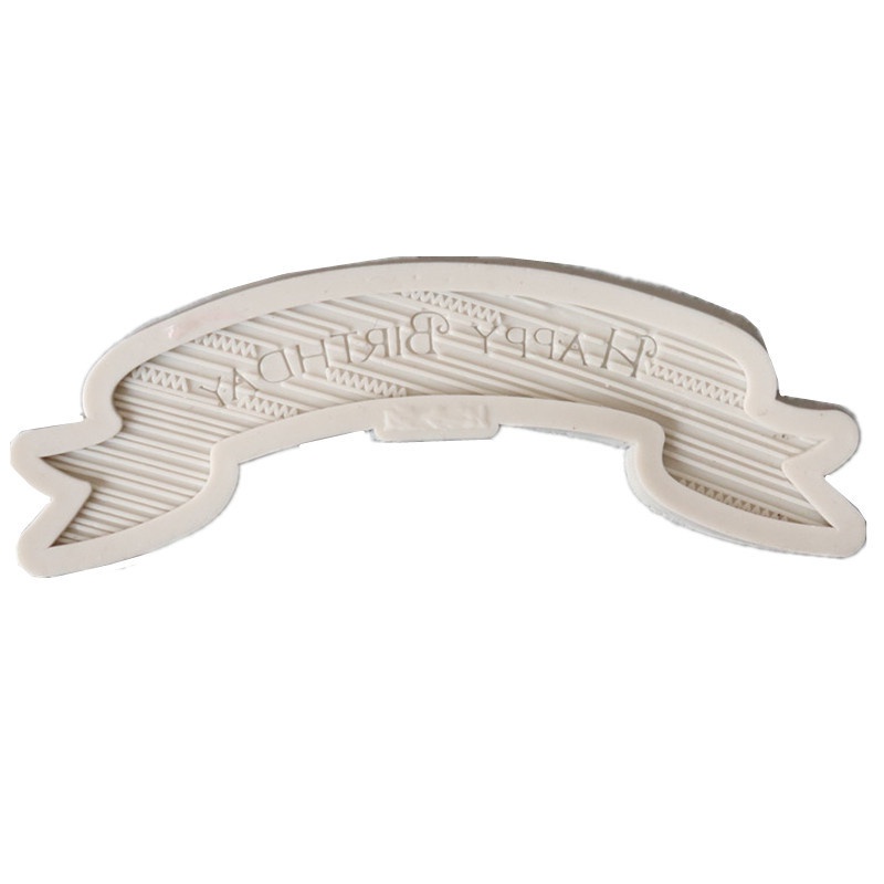 Khuôn Silicone Tạo Hình Chữ HAPPY BIRTHDAY Trang Trí Bánh