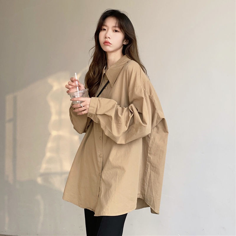 Áo Sơ Mi Dài Tay Chống Nắng Thiết Kế Mới Đơn Giản Thời Trang Mùa Hè Theo Phong Cách Hàn Quốc Cho Nữ