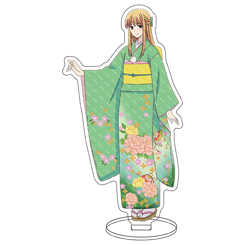 Mô hình nhân vật anime Honda Tohru Sohma Kyo Sohma Yuki chất liệu acrylic cao 16cm