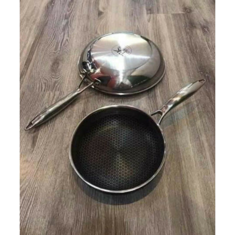 Chảo tổ ong sâu + nông lòng 30cm