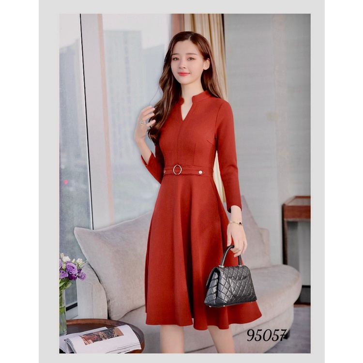 (HCM) ĐẦM SƠ MI PHỐI REN SIÊU SANG - THỜI TRANG NỮ THANH LỊCH , SANG TRỌNG TÔN DÁNG SÀNH ĐIỆU CHO CÁC NÀNG JANGMY