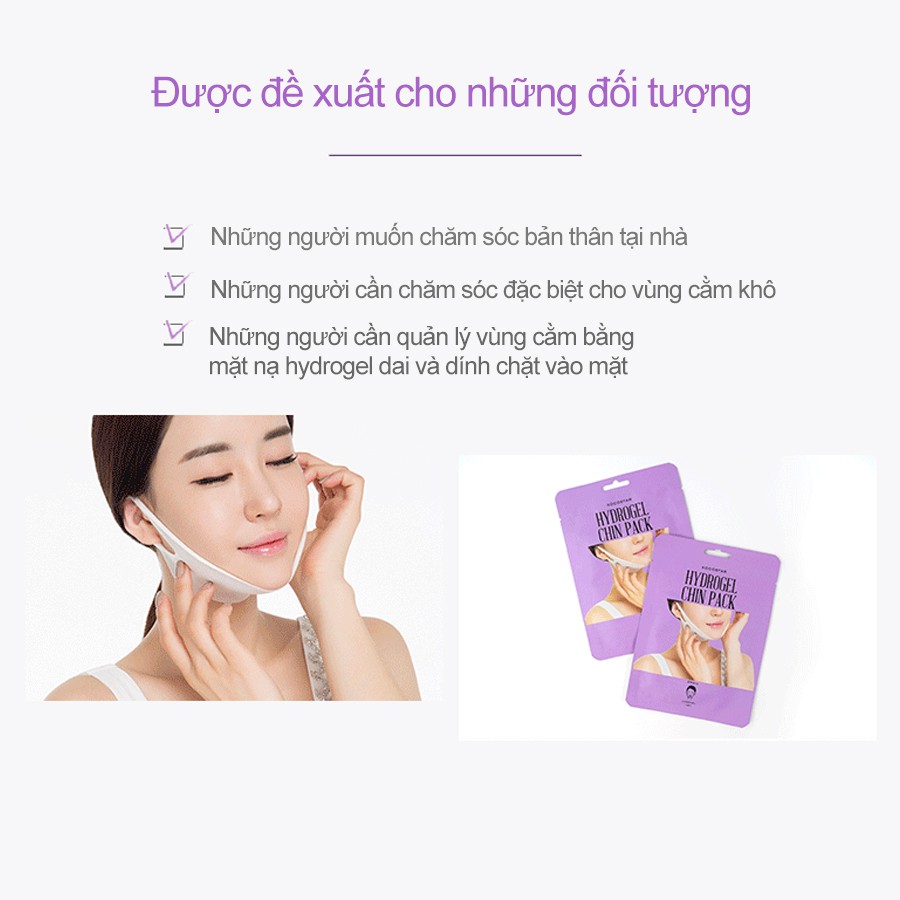 Mặt Nạ Nâng Cơ Vline Cho Mặt KOCOSTAR HYDROGEL CHIN PACK_Mỹ phẩm Hàn Quốc chính hãng