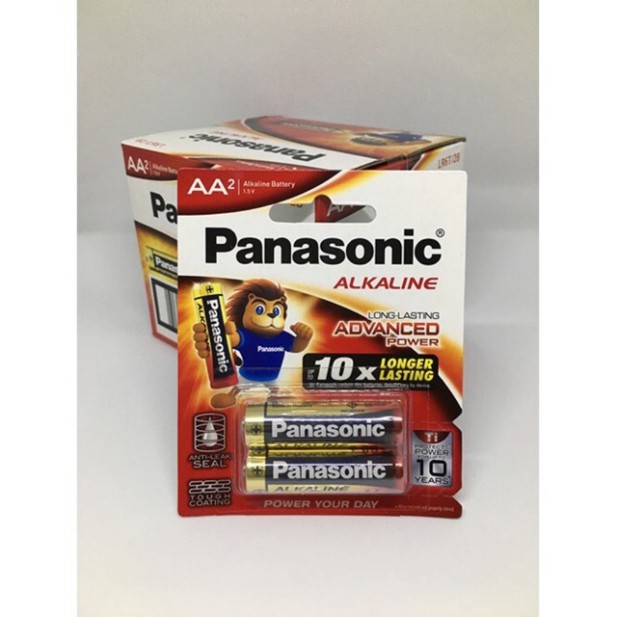 Pin Tiểu AA Panasonic alkaline LR6T-2B chính hãng