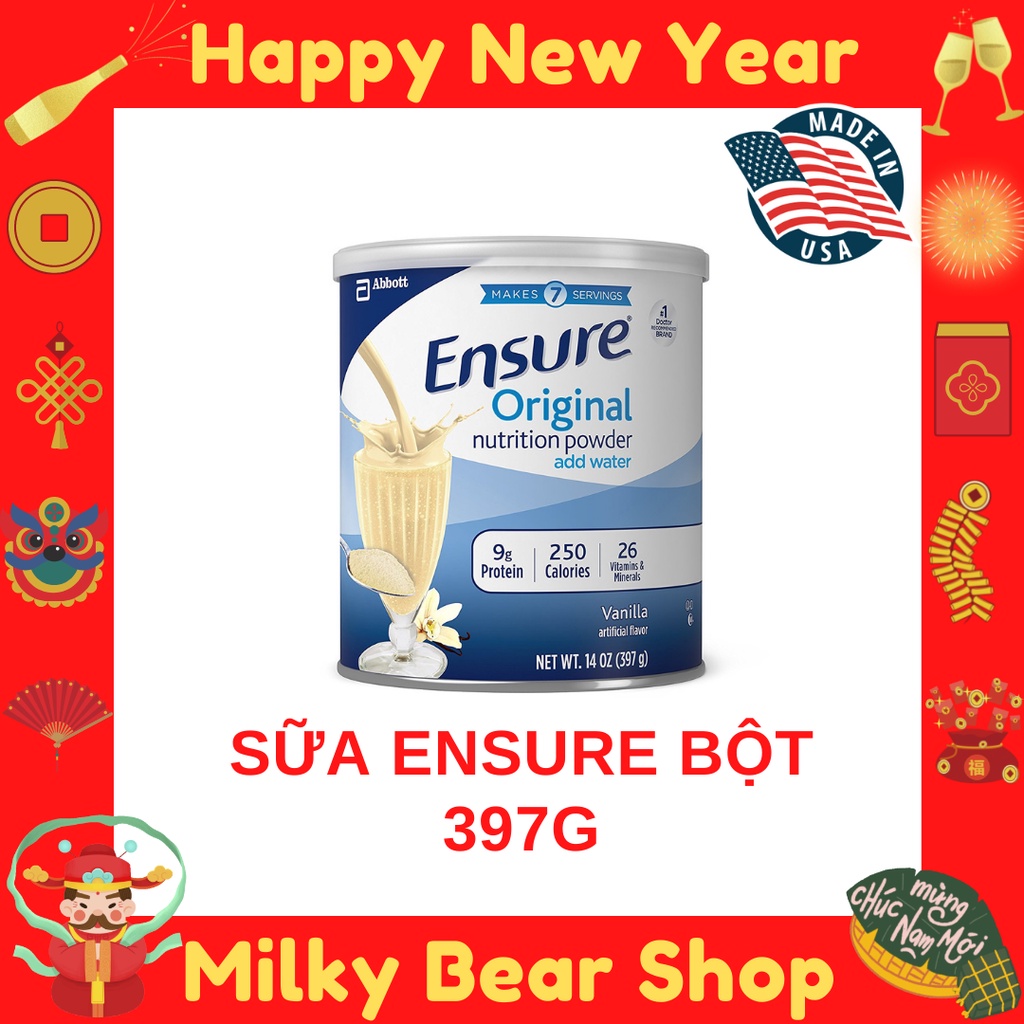 [MỸ] SỮA BỘT ENSURE ORIGINAL NUTRITION POWDER 397G