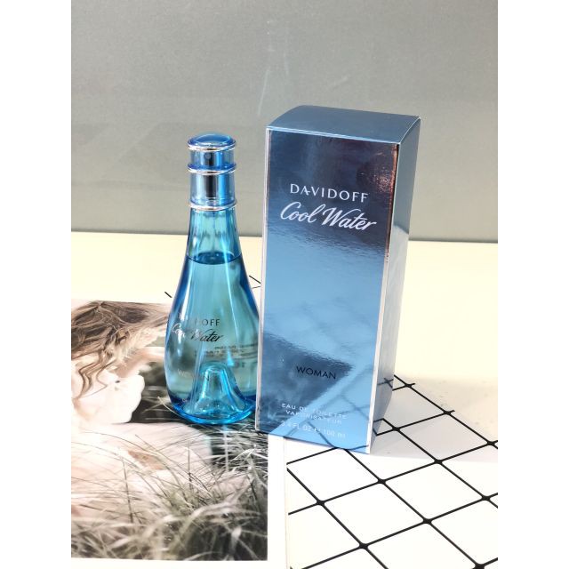 [Chuẩn Auth- Giá tốt] Nước hoa Nữ Davidoff Cool Water Woman EDT 100ml