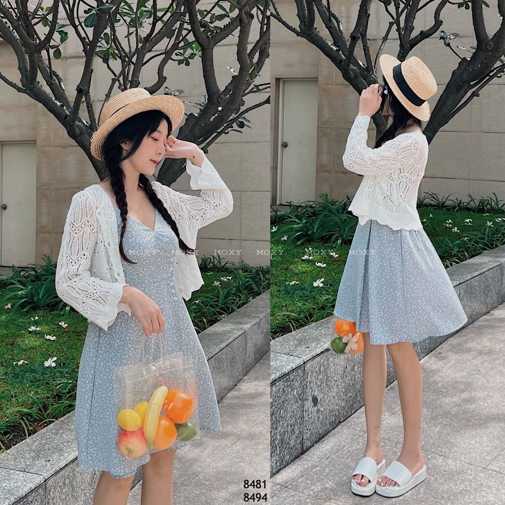 SP008494-Đầm dây hoa nhí