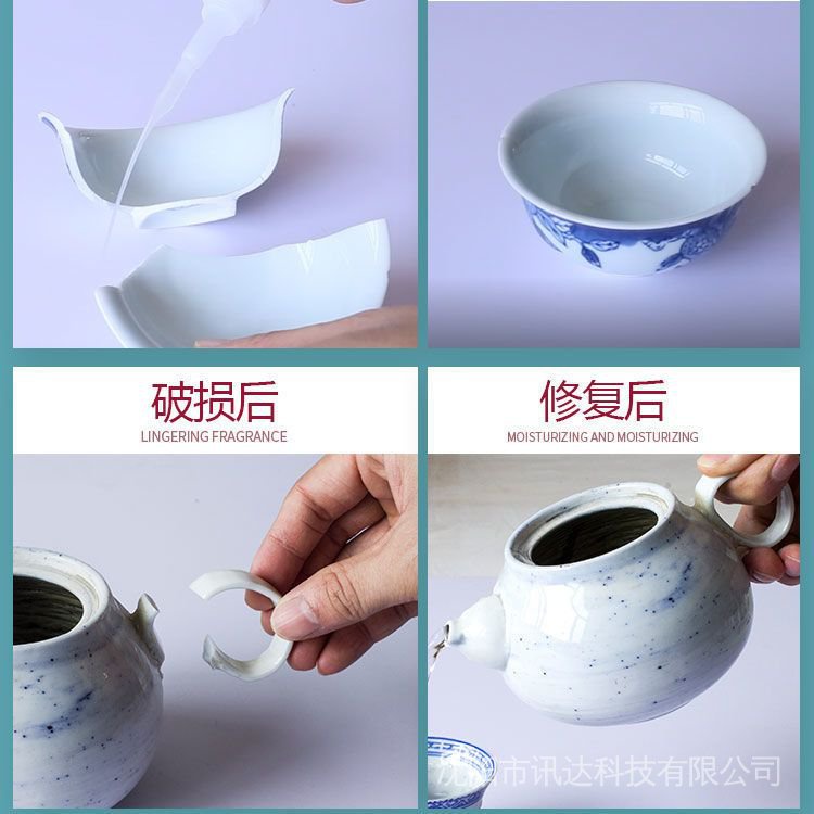 Keo dán nắp nồi / sứ màu tím chịu nhiệt độ cao chống thấm nước tiện dụng