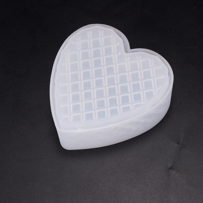 Khuôn Silicone Hình Trái Tim Làm Trang Sức Thủ Công