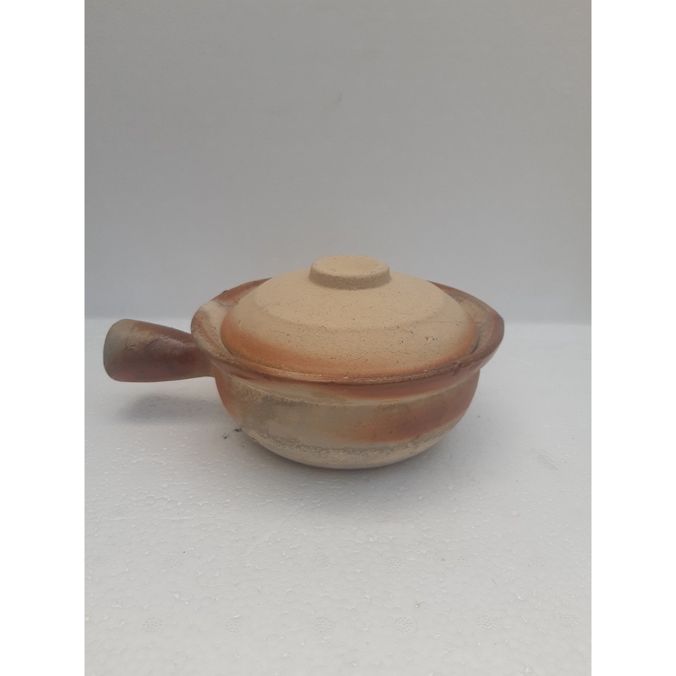 Nồi đất trán men 1 tay cầm nhỏ