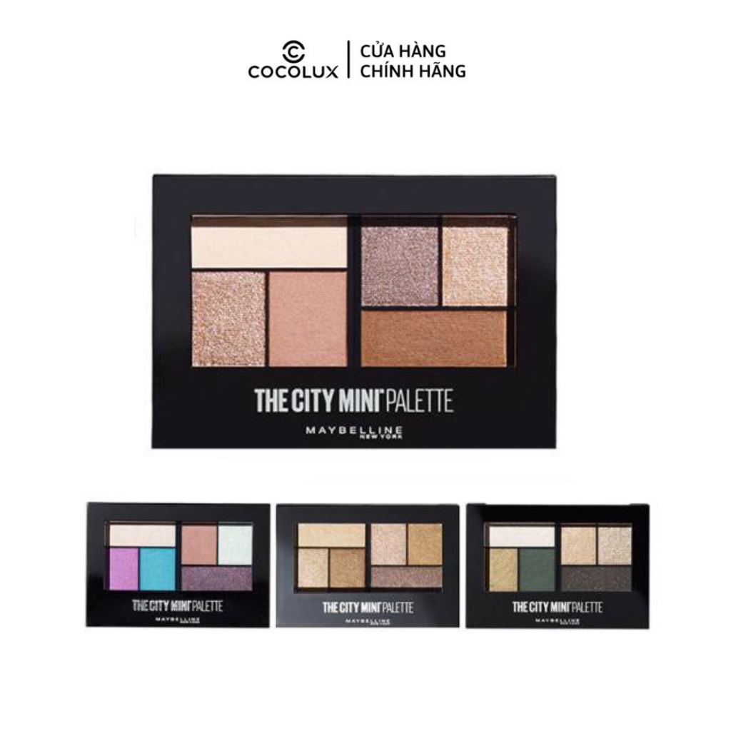 Bảng Phấn Mắt Maybelline 6 Ô The City Mini Palette