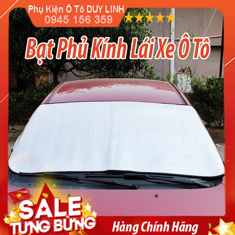 [Free Ship]Bạt phủ kính lái 3 lớp phủ tráng nhôm cao cấp