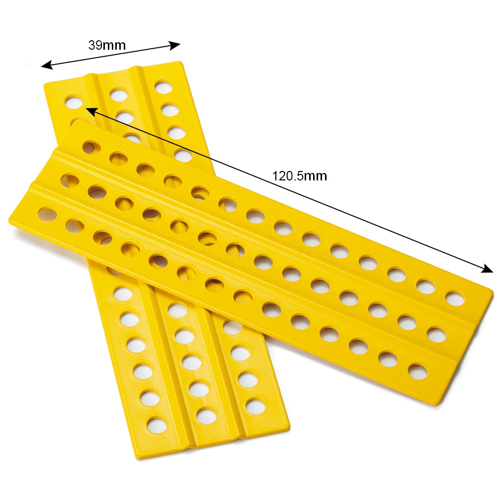 1 Cặp Phụ Tùng Kim Loại 38x120mm Cho Xe Điều Khiển Từ Xa Axial SCX10 Traxxas TRX4 Tamiya CC01 Tỉ Lệ 1/10