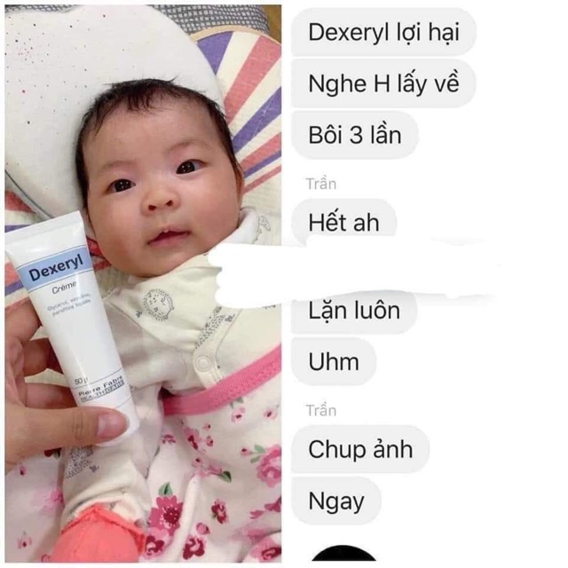 Kem nẻ chàm Dexeryl Glycerol Vaseline 250g - Guu