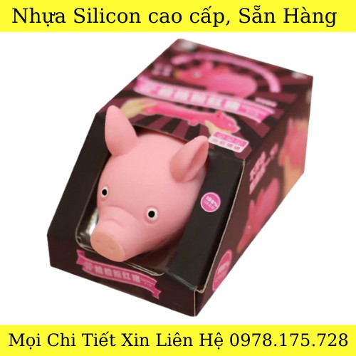 Lợn Silicon, Heo Silicon Xả Stress Thay Đổi Hình Dạng