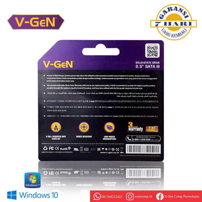 Ổ Cứng Ssd 128gb Vgen V-Gen Chính Hãng | BigBuy360 - bigbuy360.vn