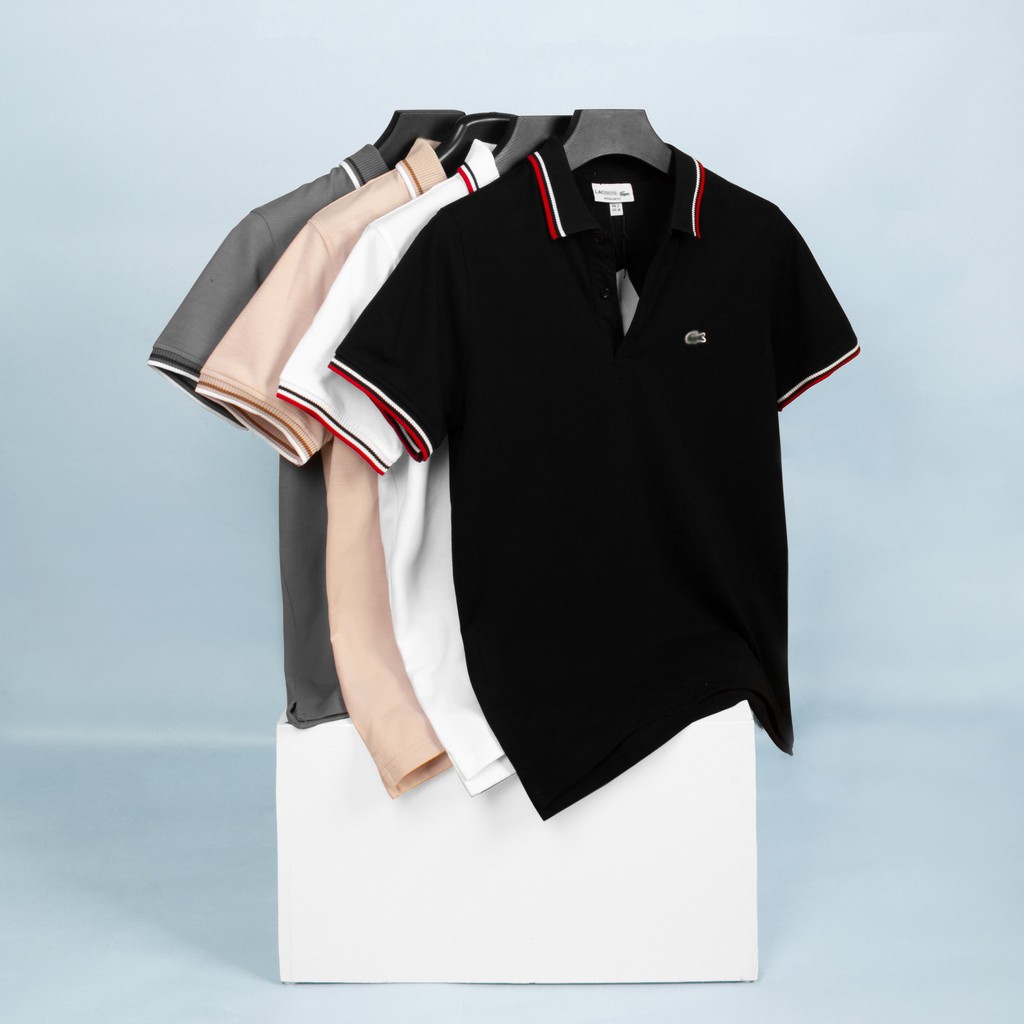 [Hàng Super] Áo phông Polo áo Lacoste chất mềm mịn