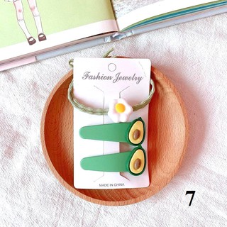 SET KẸP TÓC TRÁI BƠ ĐÁNG YÊU