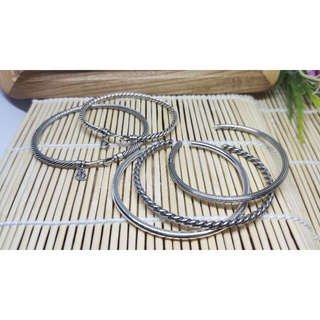 GauBee Charm bạc 925 kiềng C nhiều mẫu