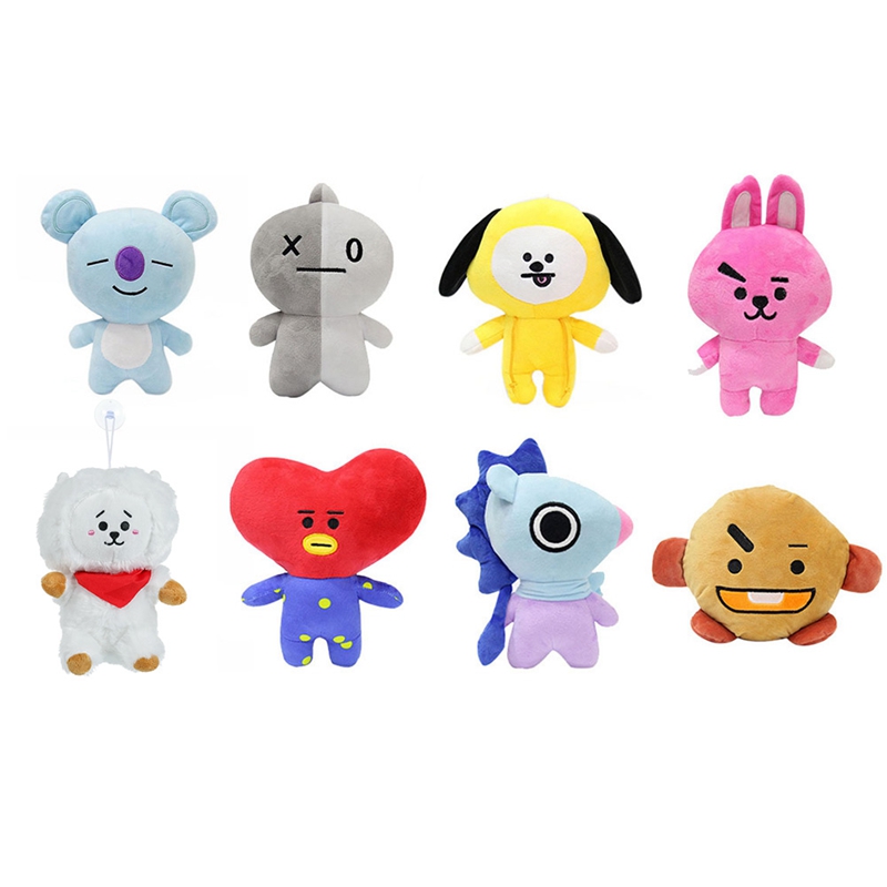 Móc Khóa Hình Nhân Vật Bt21 Dễ Thương