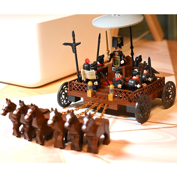 Mô hình lính Tần Vương lego mini figure
