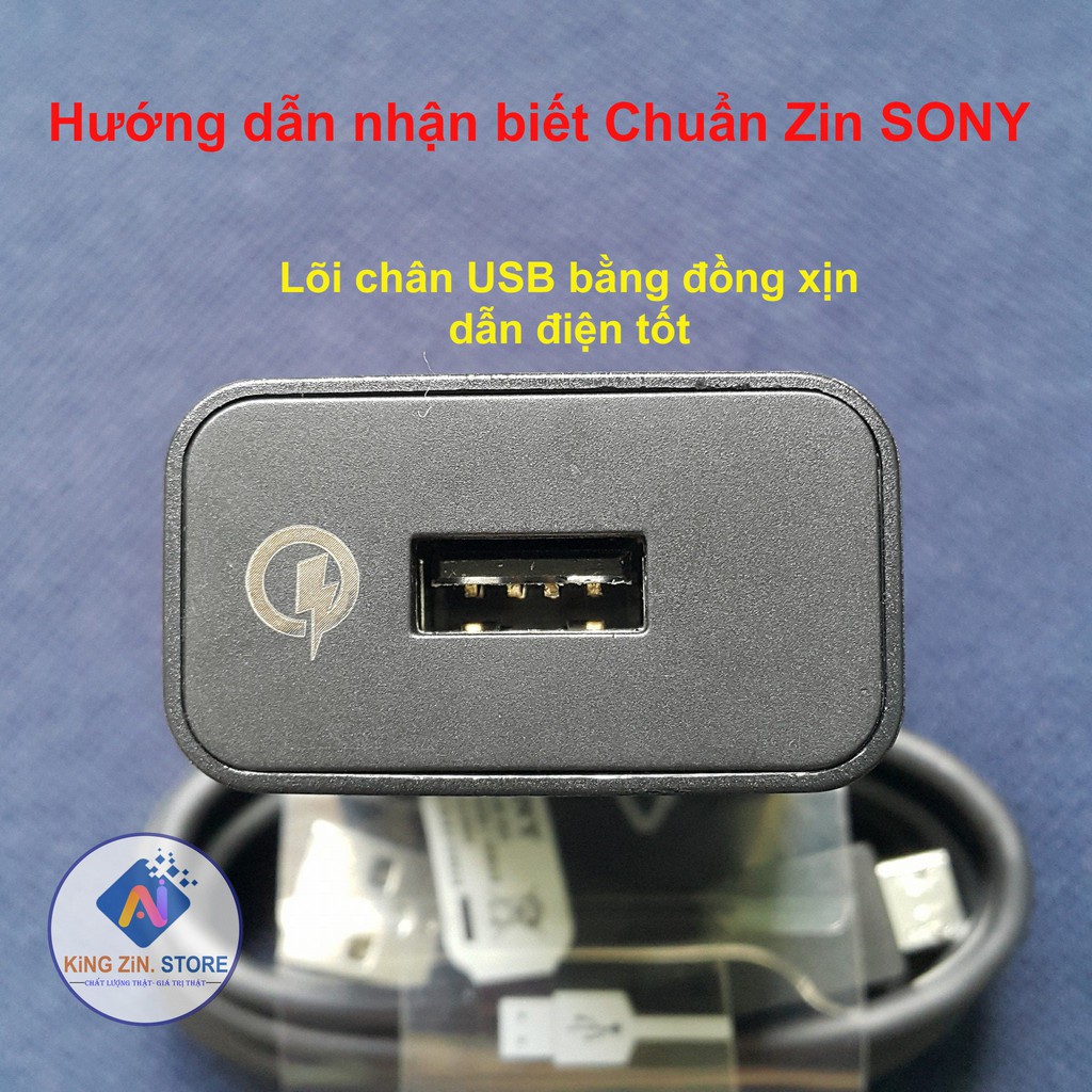 Bộ củ sạc nhanh SONY UCH10  Chính hãng - BH 24 tháng