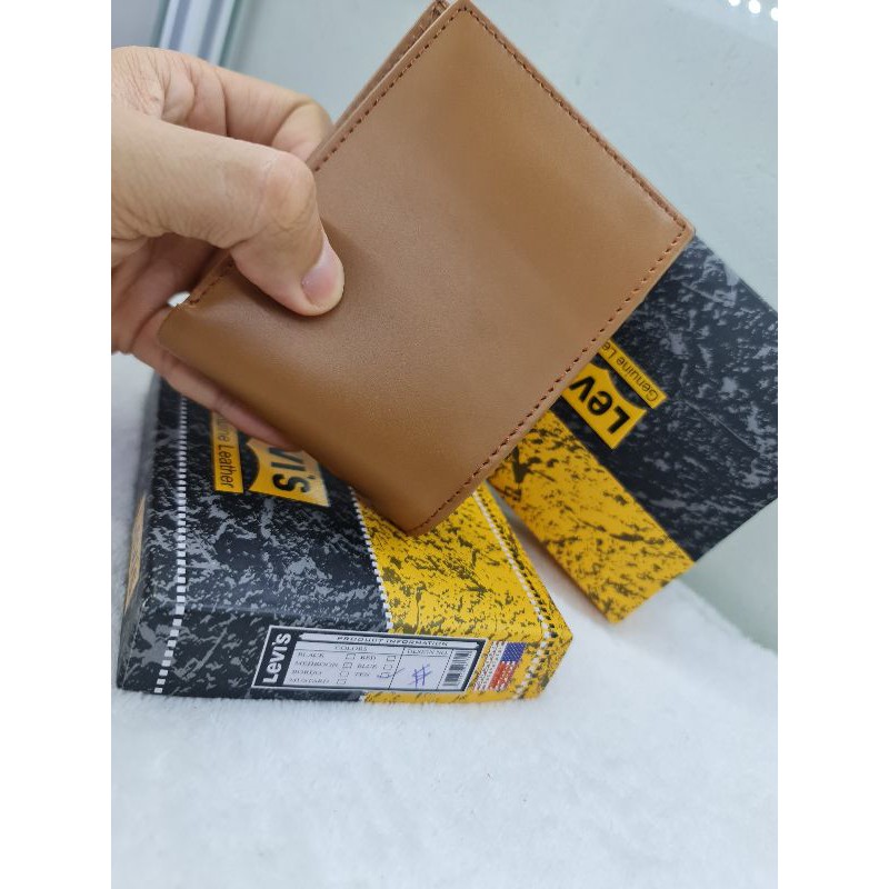 Ví da nam mini 2 ngăn Levi's chính hãng Mỹ