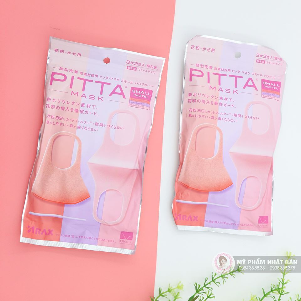 SET 3 KHẨU TRANG PITTA MASK NHẬT BẢN | BigBuy360 - bigbuy360.vn