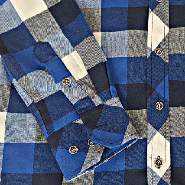 Sơ Mi Nam Hàn Quốc Công Sở Kẻ Sọc Caro Chất Cotton | BigBuy360 - bigbuy360.vn