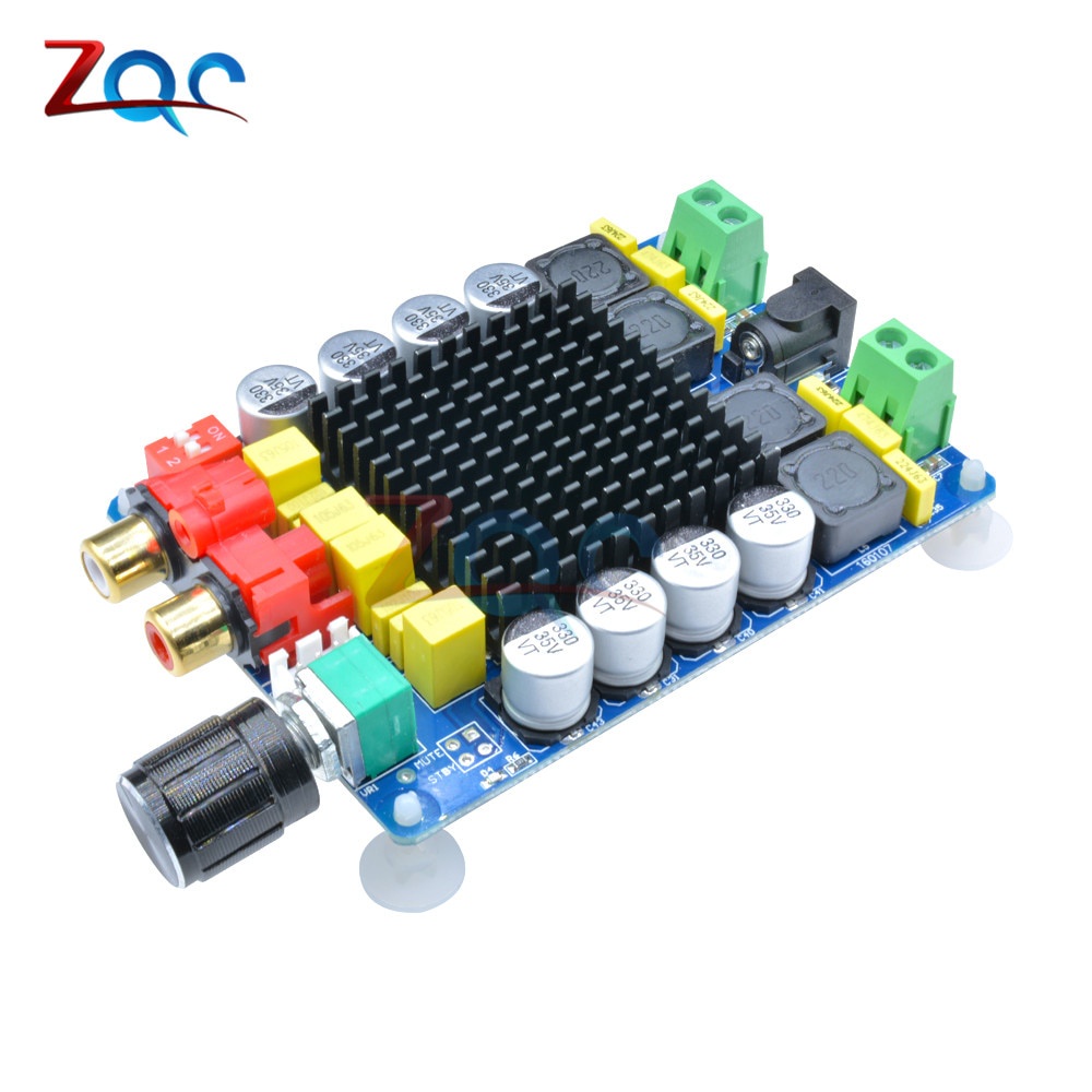 Bảng Mạch Khuếch Đại Âm Thanh Tda7498 Class D 2x100w 100w + 100w