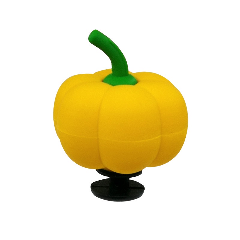 Phụ Kiện Trang Trí Vòng Tay/Túi Xách Bằng Nhựa Pvc Họa Tiết Hoa 3D Dễ Thương