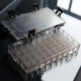Hộp Đựng Bột Vẽ  24 Ô và 36 Ô ( Có Nắp )