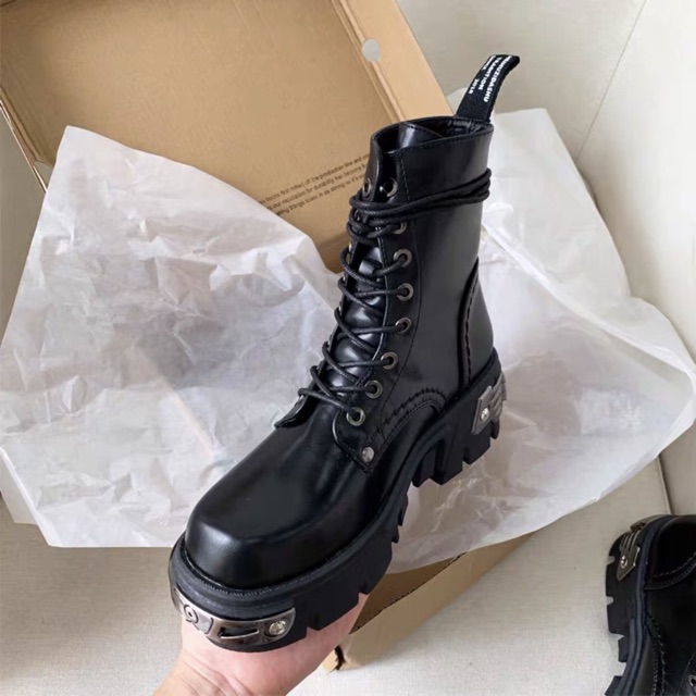 Boot đế cao gắn kim loại - ROCKY BOOTS