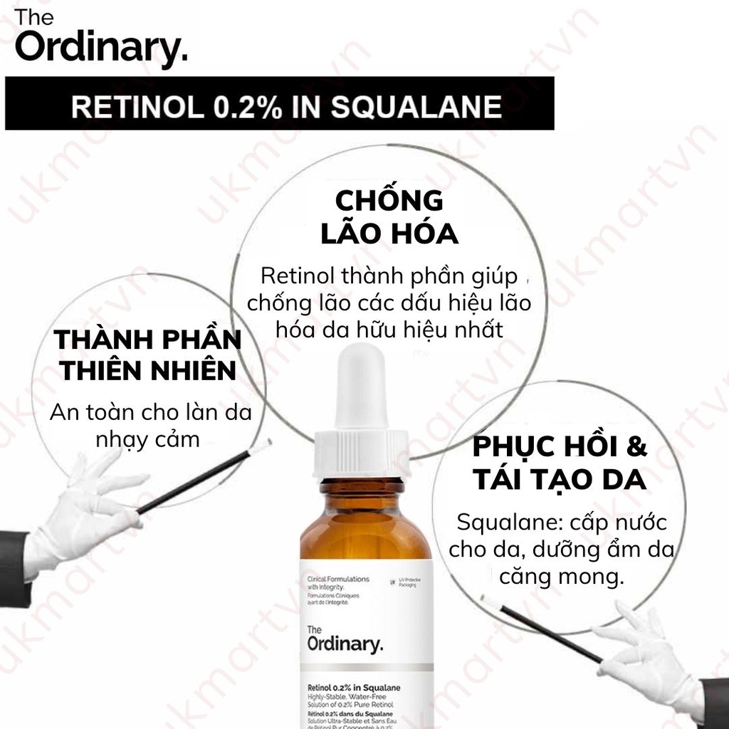 Tinh Chất The Ordinary Retinol In Squalane 30ml