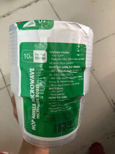 Hộp đựng thực phẩm 550ml
