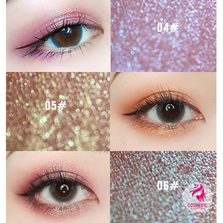 Phấn Mắt Nhũ HOJO Diamond Glint Eye Shadow Solution Long Lanh Quyến Rũ P566