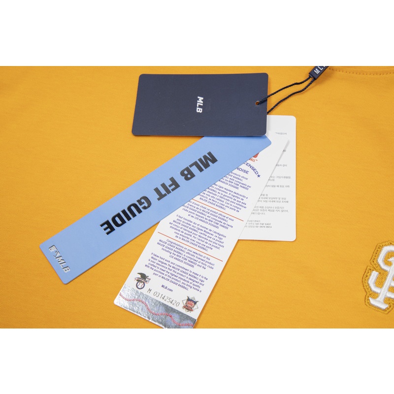 ❤❀  ❤ Áo Thun Cotton Ngắn Tay Thêu Họa Tiết MLB NY Thời Trang Chất Lượng Cao Cho Cặp Đôi