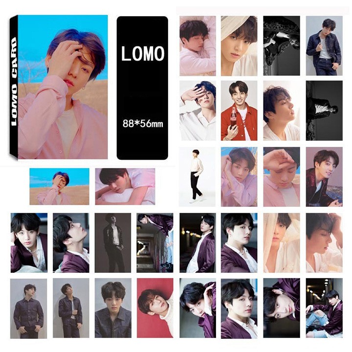 Lomo Card BT21 BTS Cooky Dễ Thương - Jungkook