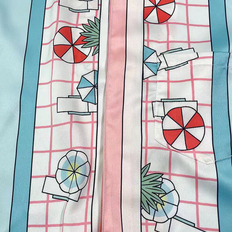 Áo sơ mi Casablanca copacabana shirt ss21