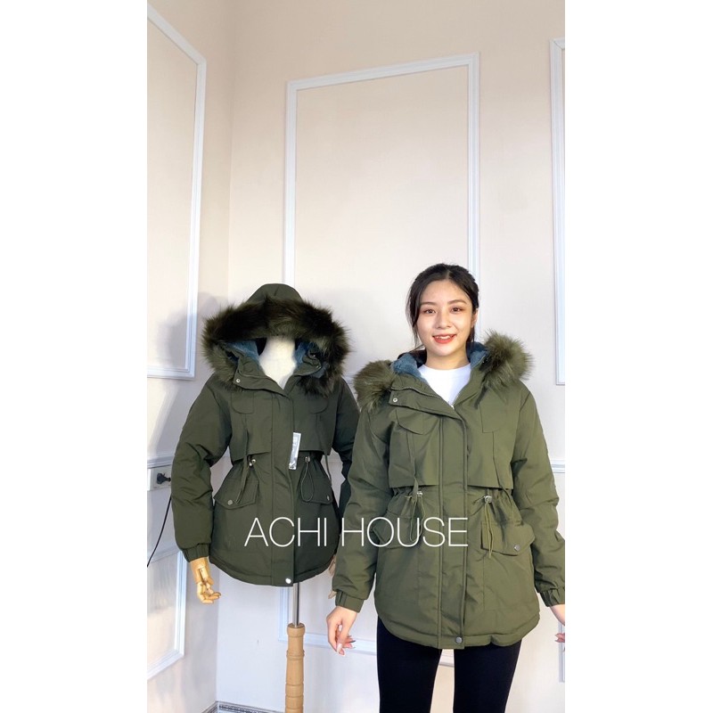 ÁO PARKA NỮ LÓT LÔNG 2020 HOTTREND