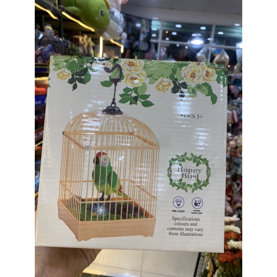 Chim mô phỏng điện tử kèm lồng