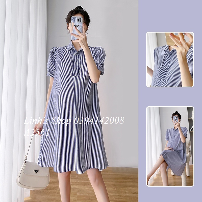 Váy Bầu Đầm Bầu Xinh A2561