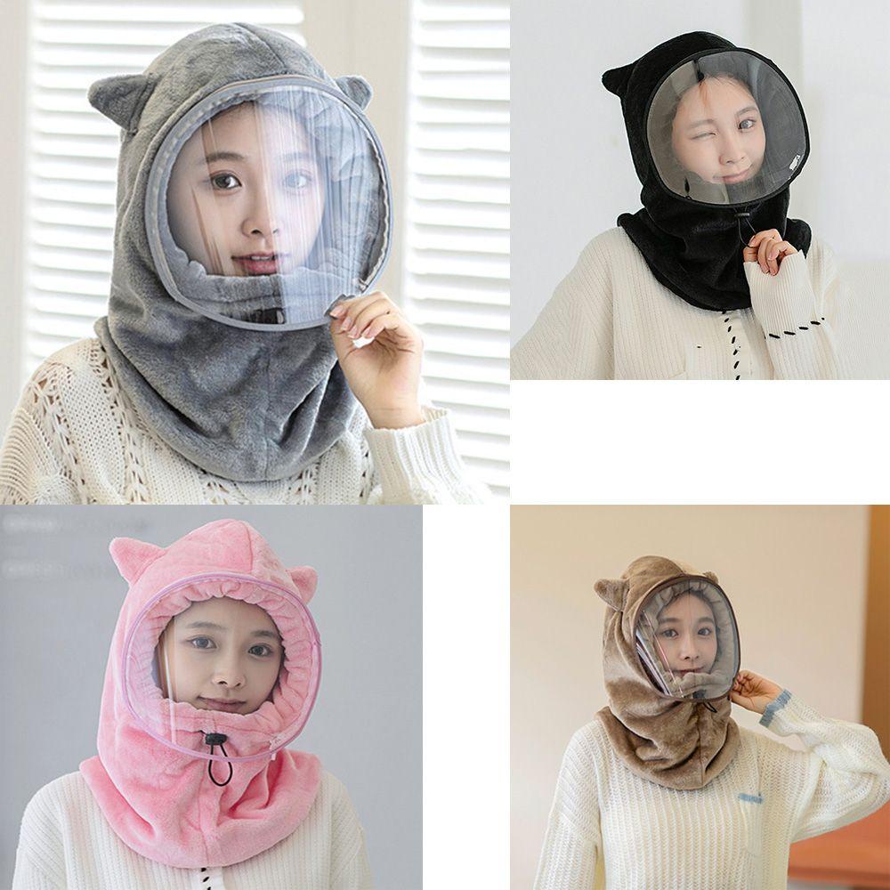 Bộ Đồ Ngủ Tai Mèo Bằng Vải Flannel Thoáng Khí Dễ Thương Xinh Xắn