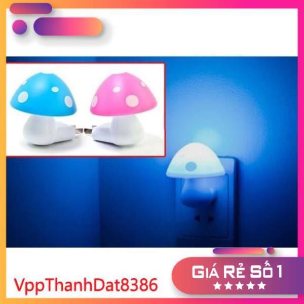 (Sale) đèn ngủ cảm ứng hình cây nấm